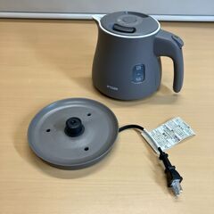 TIGER 電気ケトル わく子 0.6L  PCM-A060（アッシュグレー）2021年製の画像