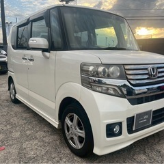 【支払総額17,8万円】NBOX +カスタム車検令和9年9月機関良好 パワスラ 修復歴無し ETC 人気色パールホワイト♩の画像