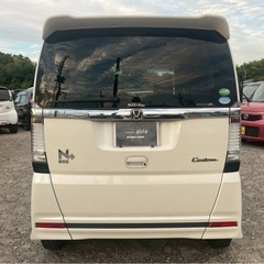 【支払総額17,8万円】NBOX +カスタム車検令和9年9月機関良好 パワスラ 修復歴無し ETC 人気色パールホワイト♩の画像