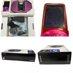 186000 現状品 SONY ソニー ウォークマン NW-S744K　NW-S754  バイオレット　ピンク ２点まとめ売り [0000000001302]の画像