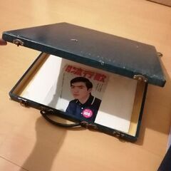 レコード三枚　　吟道花月　詩吟　にほんのうた　ケース付きの画像