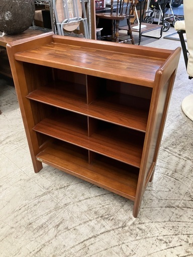 ロ2509-530 カリモク家具 木製オープンラック 飾り棚 希少オールドカリモク ヴィンテージ品 大人気のオールドカリモク入荷しました！！ ご予約はお早目に！！ 中古