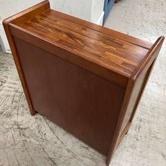 ロ2509-530 カリモク家具 木製オープンラック 飾り棚 希少オールドカリモク ヴィンテージ品 大人気のオールドカリモク入荷しました！！ ご予約はお早目に！！ 中古の画像