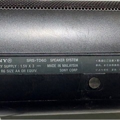 動作確認済み SONY SRS-TD60の画像