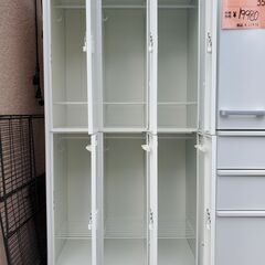 OKAMURA/オカムラ 6人用 スチールロッカー 鍵付き★幅90㎝×奥行51.5㎝×高さ179㎝★近隣配送無料 買取帝国 朝霞店の画像