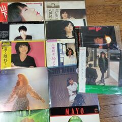 昭和の歌姫セット / 山下久美子 庄野真代 水越けいこ レコード まとめて ＃SET002の画像