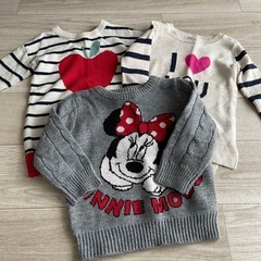 女の子　子供服　まとめ売り　 80センチ　秋冬用　3３点セットの画像