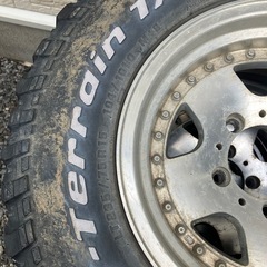 苫小牧発　ジムニー　グッドリッジ　235/75R15　4本セット　ホイール付き！の画像