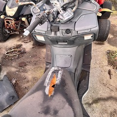 スズキ　CJ44A バイク　現状の画像