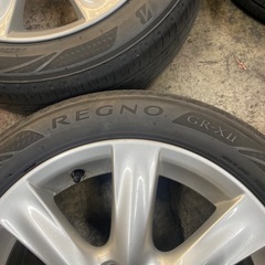 185/55r16レグノbridgestone2023年製と純正ホンダホイール4本セットの画像