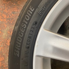 185/55r16レグノbridgestone2023年製と純正ホンダホイール4本セットの画像