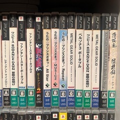 【値下げしました】PSP ゲームソフト　1本あたり　　の画像