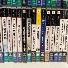 【値下げしました】PSP ゲームソフト　1本あたり　　の画像