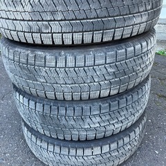 20年製 165/65r14 スタッドレス　ホイール付きの画像