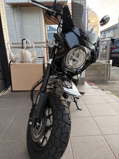 【ほぼ新車】カスタム済み　モンキー125 距離160キロ