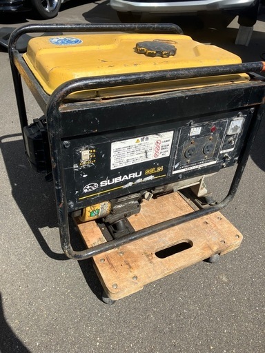 ご成約済苫小牧発　発電機　スバル　富士重工　AC100V　20KVA　ガソリン 苫小牧発 発電機 スバル 富士重工 AC100V 20KVA ガソリン