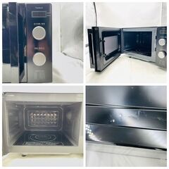 【❗️✨シンプル✨❗️】✨簡易清掃・動作確認済❗️ YAMADA Select 電子レンジ YMW-ST17J1(K) 2024年製✨の画像