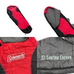 186001 Coleman コールマン 寝袋 3D TOURING COCOON/15 赤/黒 [0000000001315]の画像