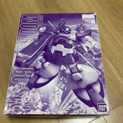 イベント限定　1/100 MGリック・ドム　クリアカラーバージョン