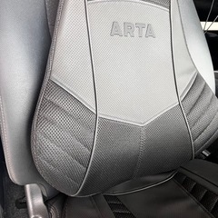 ARTA 車用シートクッション　オートバックス SUPER GT アグリautobacs racing team aguri 鈴木亜久里　 の画像