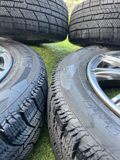 最終値下げ！175/65r15 スタッドレス ホイールセット　ナンカンAW-1 2023年製　袋ナット付　バリ山