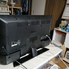 【動画あり】　～10/3まで 39800円 ⇒ 24800円 シャープ アクオス SHARP AQUOS 4T-C40AJ1 2018年製 4Kテレビ 50型  HDR/倍速 NET動画 スマートテレビ ユーチューブ Amazonプライム・ビデオ ネットフリックス 観れます！の画像
