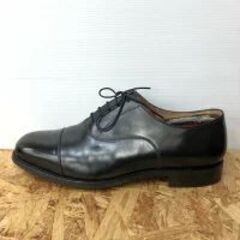 A-242【リユースのサカイ野々市店】SCOTCH GRAIN スコッチグレイン メンズ ビジネスシューズ ストレートチップ ブラック サイズ 26.5cm の画像
