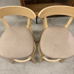 ※ カウンターハイスツール  2脚まとめての画像
