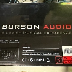 BURSON Soloist SL MK2 純A級ヘッドホンアンプの画像