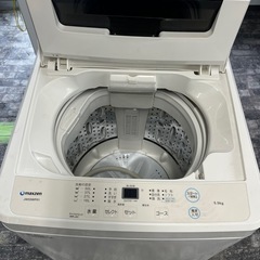 【配達・設置あり】マクスゼン洗濯機　2020年製　5.5kgの画像