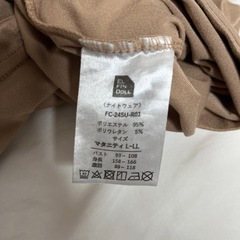 マタニティパジャマワンピースL〜〜LLの画像