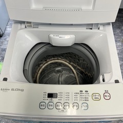 【配達・設置あり】エスケイジャパン2019年製洗濯機　6kgの画像