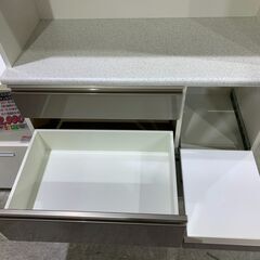 ニトリ｜アルミナ2｜スライド扉キッチンボードの画像