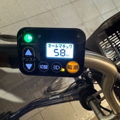パナソニック 電動アシスト自転車 Vivi ファインブルー（2020年式）後輪パンクあり」の画像