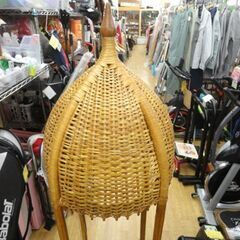カザマ デコレーションスタンド 籐家具 ラタン インテリアランプ Kazama 西岡店の画像