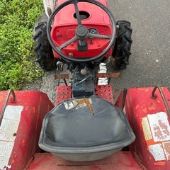 クボタ トラクター　22馬力 4WD セル付き　540h ディーゼル　耕運　畝立て 畑　スター農機  肥料散布機　ライムソワー MLS120 作業機 ジョイント付き 消石灰 施肥 肥料まき 宮崎　簡易始動動画あり の画像