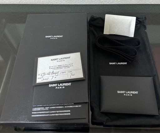 【掲載終了】SAINT LAURENTサンローラン372266 YSLカサンドラフラップ財布