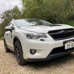  人気のパール！ 機関良好 綺麗なスバルXV 検8/6ハイブリッド 2.0i-L アイサトVer2 4WD フルセグナビBTオーディオBカメラ スマートキPWシート 　の画像