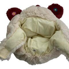 186000 現状品 SNOOPY スヌーピー ファンキャップ ユニバーサルスタジオジャパン　 ホワイト ツイード柄 3点まとめ売り [0000000001328]の画像