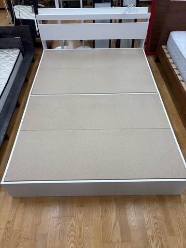 N1108★ ジモティー特別価格?★ダブルベッド★ベッド★幅1400mm