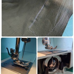 ● アイシン Zig line EL LS-480 家庭用  電子 ミシン 電動ミシン  説明書 付属 入学 入園 準備 縫いテスト済 動作確認 中古 ①の画像