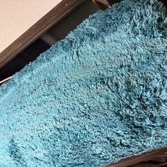 カーペット 絨毯 ラグ 水色の画像