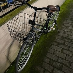 リサイクルショップどりーむ荒田店　No518 自転車　シティサイクル　２６インチ　ライトなし　サドル固着　上下調節不可(´;ω;｀)　走行は問題ありませんの画像