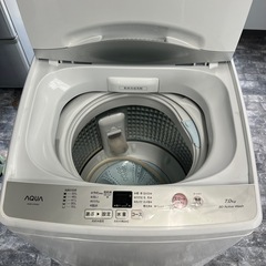【配達・設置あり】AQUA2024年製洗濯機　7kgの画像