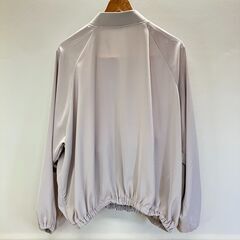 Lutique ライトアウター・ブルゾン（ライトグレー）Lの画像
