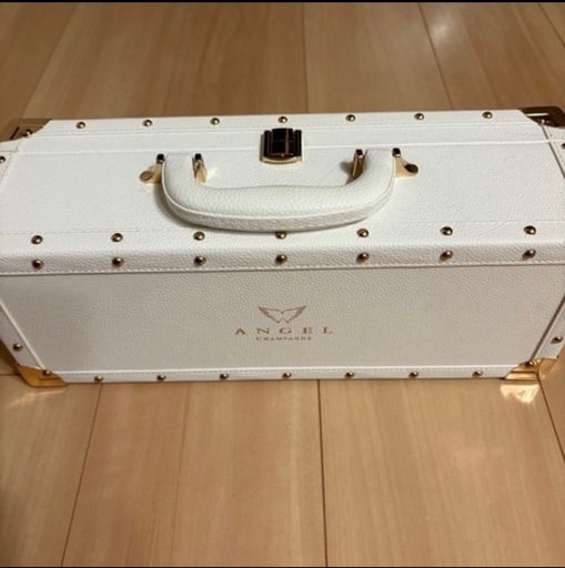 希少】Angelシャンパンケース 白 公式 トゲ エンジェルシャンパン