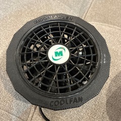 空調ファン　　バッテリー
充電器セットの画像