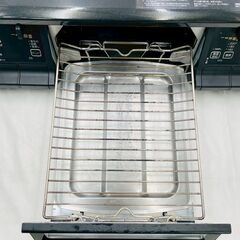 【🌟シンプル🌟】Paloma ガスコンロ IC-36KWA-R 2015年製 水なし片面焼きグリル付　✨簡易清掃・動作確認済み❗️の画像