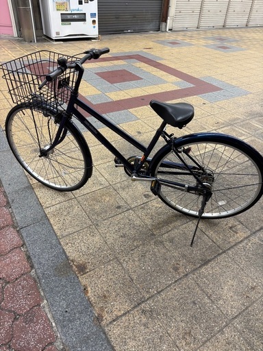 シティーバイク　27インチ　6段変速&オートライト付