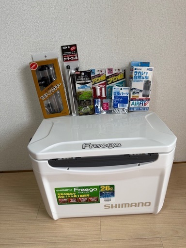 お取引き中⭐︎シマノ フリーガ ベイシス新品26ℓ泳がせセットです 